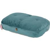 Coussin Chesterfield Chambord vert paon. 50 cm. pour chats. Zolux Vert