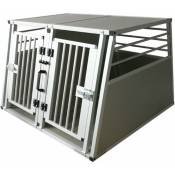 Ferribiella - Cage double en aluminium pour chiens