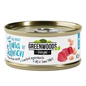 Greenwoods Delight filet de thon, saumon pour chat