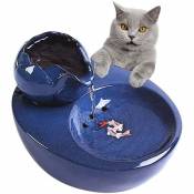Chat Fontaine à eau pour chat Céramique Fontaines