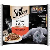 Sheba Mini Filets en sauce pour chat adulte – Nourriture