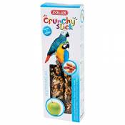 Zolux Crunchy Stick Friandise pour Perroquet Cacahuète/Pomme