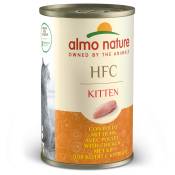 Almo Nature HFC Natural 6 x 140 g pour chat - pour chaton, poulet