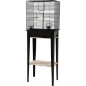 Cage et meuble CHIC LOFT. taille M. 44 x 28 x hauteur 124 cm. couleur noir.