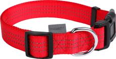 Collier Chien - Wouapy Collier nylon Protect Rouge - 32/52 x 2 cm