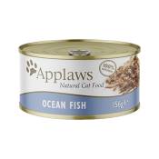 24x156g poisson de mer Applaws - Nourriture pour Chat