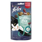 3x60g Party Mix : saveur de l'océan Felix Friandises pour chat + 1 paquet offert !