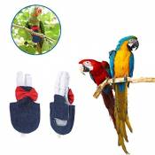 CAVIVI Parrot Bird Diaper Flight Suit Couche Mince