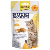 GimCat Nutri Pockets fromage pour chat - 6 x 60 g