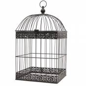 L'ORIGINALE DECO Grande Cage Oiseaux Bougie Carré