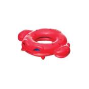 nerfdog anneau de crabe soaker - rouge - pour chien