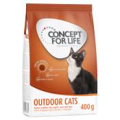 400g Outdoor Cats Concept for Life - Croquettes pour chat