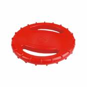 Frisbee en caoutchouc dur flottant pour chiens diamètre 20 cm