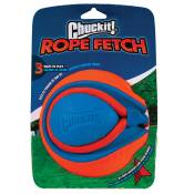 Balle Rope Fetch Chuckit taille L 14 cm de diamètre