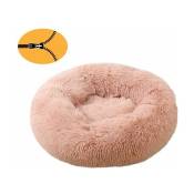 Dog Donut Bed Blanket Amovible Round Calming Pet Bed