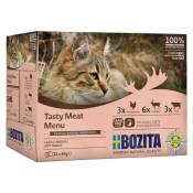 Lot mixte Bozita Bouchées en gelée 12 x 85 g pour chat - lot mixte à la viande