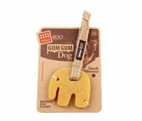 M-PETS Gigwi Gum Gum Dog Big Elephant Jouet W/Hemp