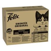 Jumbopack Felix 120 x 85 g pour chat - lot mixte viande,