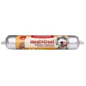 Saucisse Fleischeslust meat & treat pour chien - volaille, 80 g