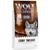 Wolf of Wilderness Ebony Twilight, gibier, buffle - sans céréales pour chien - 12 kg