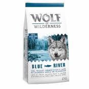 2x12kg Blue River, saumon Wolf of Wilderness pour chien