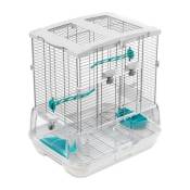 Cage Vision S01 Blanc/turquoise