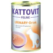 24x135mL Boisson Kattovit Urinary Drink - pour chat