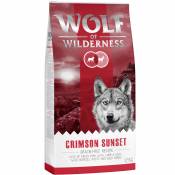 2x12kg Crimson Sunset agneau chèvre Wolf of Wilderness