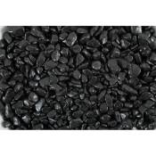 Gravier aqua Sand ekaï noir 5-12 mm sac de 1 kg aquarium Zolux Noir