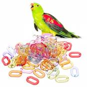Yanhonin 100 Pcs Bird Jouet DIY Accessoires Plastique