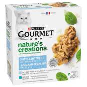 Gourmet Nature's Creations 8 x 85 g pour chat - poisson