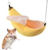 Hamac Hamster Banane, Lit Chaud Pour Petits Animaux Mignons