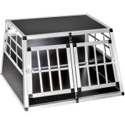 Tectake - Cage de transport pour chien double dos droit