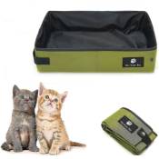 Foldable Cat Bed Litter Box Cat Toilet Collapsible
