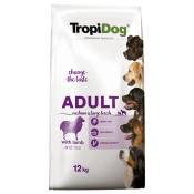 12kg TropidogPremium AdultMedium/Large, agneau nourriture sèche pour chiens