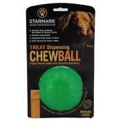 Balle à friandises Starmark Chew Ball pour chien -