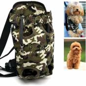Rhafayre - Pet Backpack Cat Front Pack Dog Backpack Small Dog Pet Supplies (Color : Camouflage, Size : Medium)