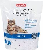 Zolux Litière pour Chat Pure Cat silice Naturelle