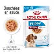 Royal Canin Medium Puppy en Sauce - Pâtée pour chiot-