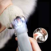 Tigrezy - Coupe-ongles pour chat et chien, lampe led, loupe anti-coupure pour animaux domestiques