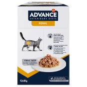 24x85g Renal Advance Veterinary Diets sachets fraîcheur pour chat