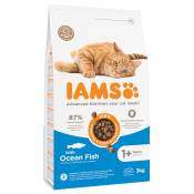 3kg Advanced Nutrition Adult poisson de l'océan IAMS croquettes pour chat