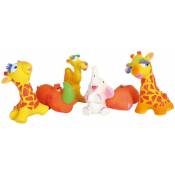 Doogy - Lot de 24 jouets latex Savane