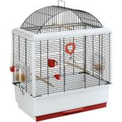 FERPLAST Cage Palladio 3 en métal 49x30x64cm - Noir - Pour oiseaux