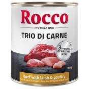 24x800g Rocco Classic Trio de viandes bœuf, agneau,
