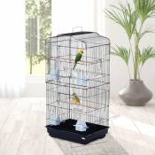 Golden Cage à oiseau portable - Hauteur 92cm - Grande