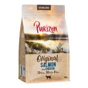 Purizon Sterilised Adult saumon, poulet - sans céréales pour chat - 400 g