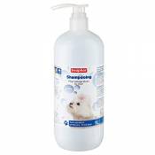 BEAPHAR – Shampoing bulles pour chien au pelage blanc