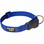 Collier en nylon avec anneau bleu 39-65cm x 25mm Julius K9