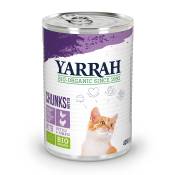 1x405g poulet, dinde Yarrah - Nourriture pour Chat